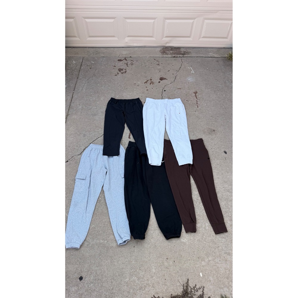 Lot of 5 | Mens Athletic Sweatpants & Joggers S-XL Gymshark Nike Fabletics